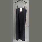 Zara lange jurk met spaghettibandjes en 24% wol - maat M, Kleding | Dames, Jurken, Maat 38/40 (M), Blauw, Zara, Nieuw