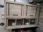 tv, wand kast en eettafel en 2 ronde tafeltjes, Huis en Inrichting, Kasten | Buffetkasten, Ophalen of Verzenden, Zo goed als nieuw