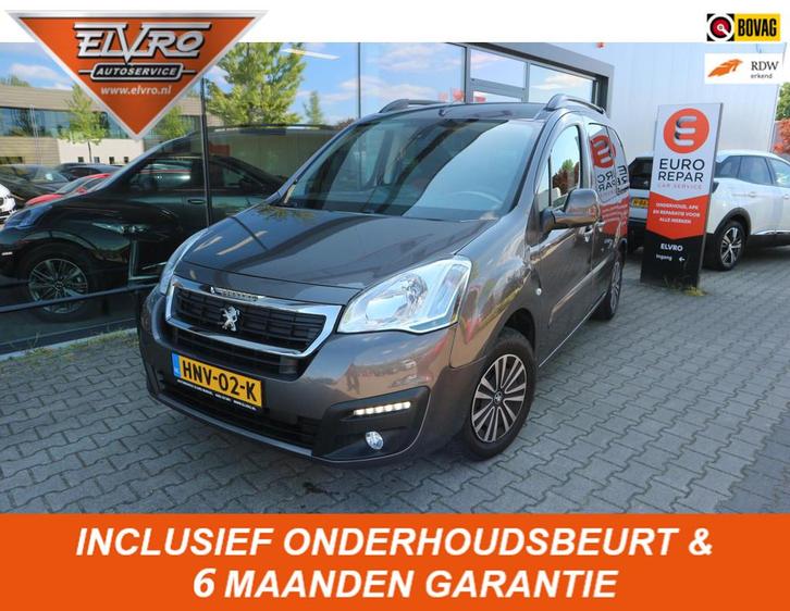 Peugeot Partner Tepee 1.2 PureTech Active AIRCO CRUISE LED R, Auto's, Peugeot, Bedrijf, Te koop, Partner Tepee, ABS, Airbags, Airconditioning