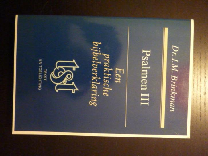 J.M.Brinkman - Psalmen III, Boeken, Godsdienst en Theologie, Zo goed als nieuw, Verzenden