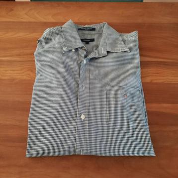 Blauw overhemd met print van Gant heren (maat XL) beschikbaar voor biedingen