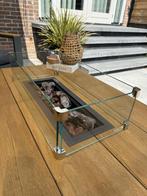 Cosi - Vuurbak met gasslang + straight glass, Tuin en Terras, Ophalen of Verzenden, Nieuw