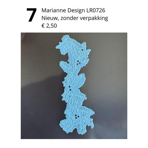 Marianne Design Snijmal Guirlander LR0726, In Nieuwstaat!, Hobby en Vrije tijd, Kaarten | Zelf maken, Nieuw, Pons of Mal, Kerst