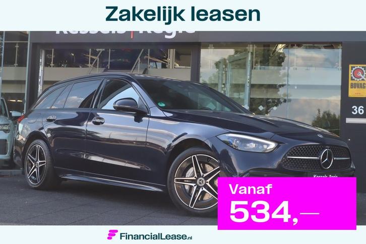 Mercedes-Benz C-Klasse Estate 300 e AMG Night Pano Ambient L, Auto's, Mercedes-Benz, Bedrijf, Lease, Financial lease, C-Klasse