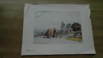 Prent elegance kerstnummer ons zeeland 1926 zie foto, Gebruikt, Voor 1940, Prent, Buitenland