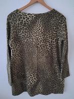 Zara Knit Tijgerprint Trui, Kleding | Dames, Maat 38/40 (M), Bruin, Zara, Ophalen of Verzenden