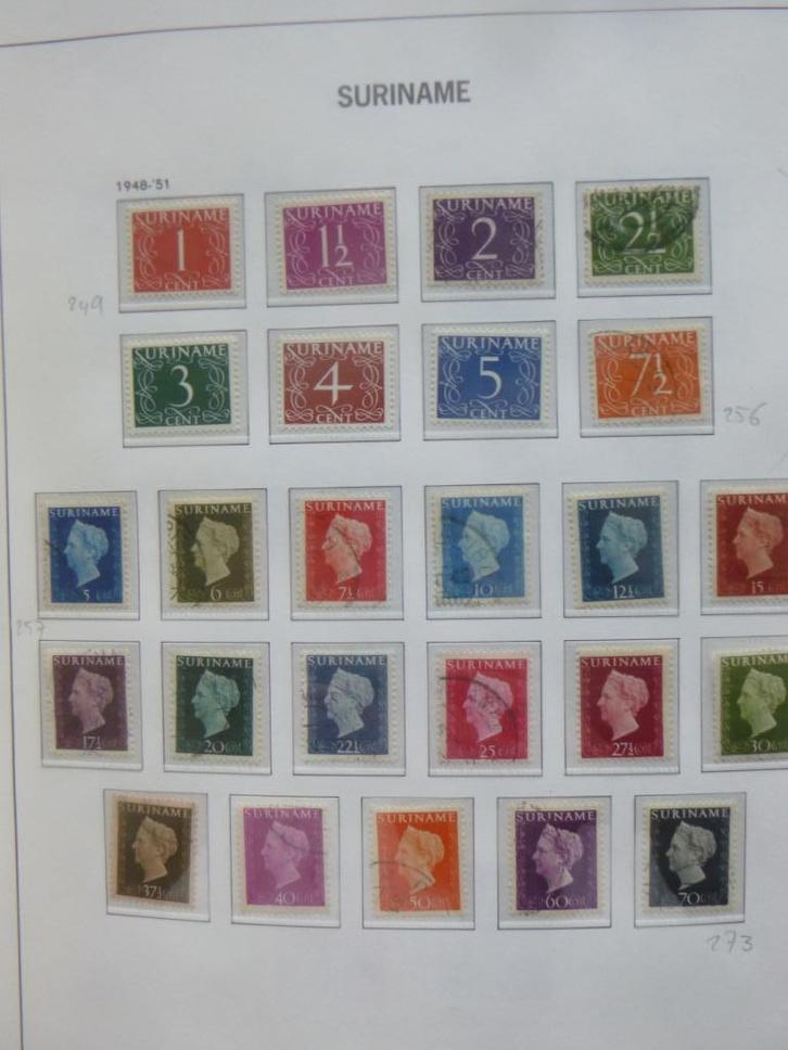 Davo album Suriname in Cassette 1873-1975, Postzegels en Munten, Postzegels | Volle albums en Verzamelingen, Buitenland, Ophalen of Verzenden
