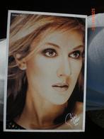kaart Celine Dion, Verzamelen, Ophalen of Verzenden, 1980 tot heden, Sterren en Beroemdheden