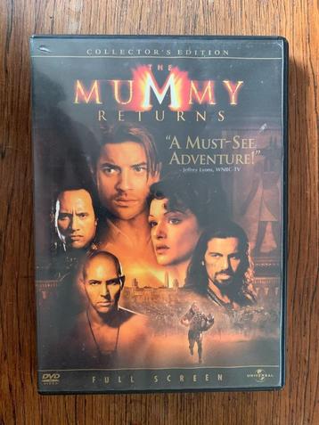 DVD The Mummy returns; Arnold Vosloo, the Rock, Fraser, Weis beschikbaar voor biedingen