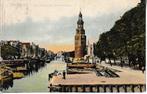 AMSTERDAM - OUDE SCHANS met MONTELBAANSTOREN, Ophalen of Verzenden, Voor 1920, Gelopen, Noord-Holland