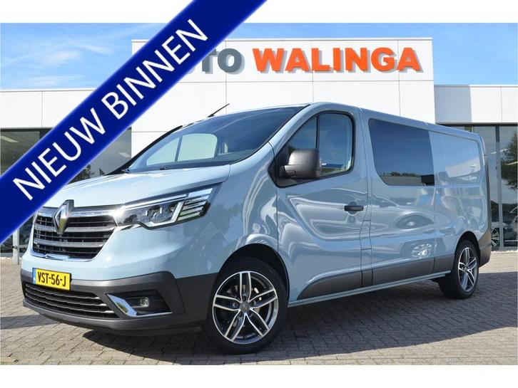 Renault Trafic 2.0 dCi 130 T29 L2H1 DC Business LED koplampe, Auto's, Bestelauto's, Bedrijf, Te koop, ABS, Achteruitrijcamera