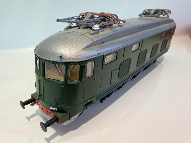 Roco NS 43615 NS 1002 oerloc kapwissel DC lezen!!, Hobby en Vrije tijd, Modeltreinen | H0, Zo goed als nieuw, Locomotief, Gelijkstroom