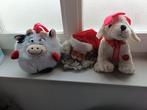 3 kerstknuffels met muziek, Diversen, Ophalen, Zo goed als nieuw