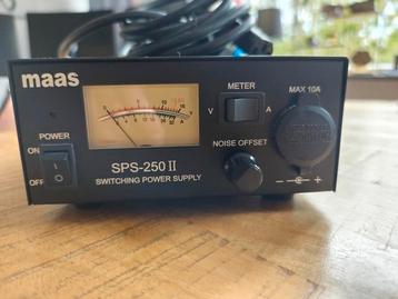 Maas SPS-250II Switching analoge voeding 20a max 30a beschikbaar voor biedingen