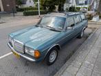 Mercedes-Benz 300 TD 1982 Blauw NIEUWE APK!, Auto's, Achterwielaandrijving, Zwart, Blauw, Leder en Stof