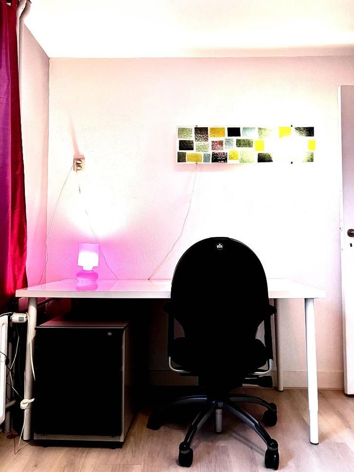 bureau, bureaustoel en ladenblok, Huis en Inrichting, Bureaus, Gebruikt, Bureau, Ophalen