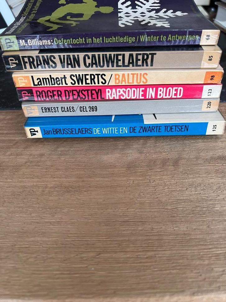Pakketje Vlaamse Pockets, 6 stuks *Brusselaers, Claes, Gilli, Boeken, Literatuur, Gelezen, België, Ophalen of Verzenden