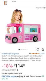 Barbie camper stora openen zo goed als nieuw, Ophalen of Verzenden, Zo goed als nieuw, Toebehoren
