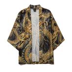 Japans shirt 006 (kimono dames heren traditioneel draak), Nieuw, Verzenden