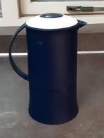 Tupperware kleine 0,6 ltr thermoskan blauw, Ophalen of Verzenden, Gebruikt, Blauw