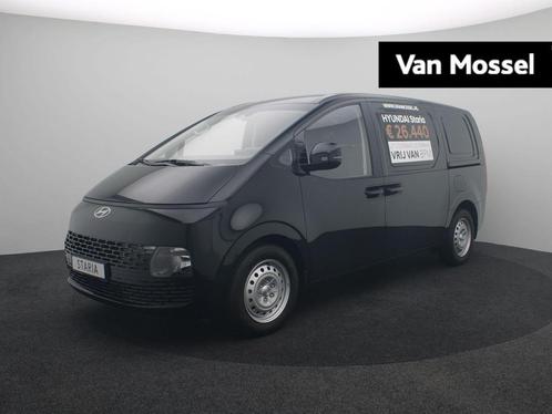 Hyundai Staria 1.6 T-GDI HEV | 3 zitplaatsen | Prijs ex BPM, Auto's, Bestelauto's, Bedrijf, Te koop, ABS, Achteruitrijcamera, Adaptive Cruise Control
