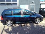 Peugeot 307 Break 2.0-16V Premium, APK tot eind maart en beu, Stof, Gebruikt, Zwart, 4 cilinders