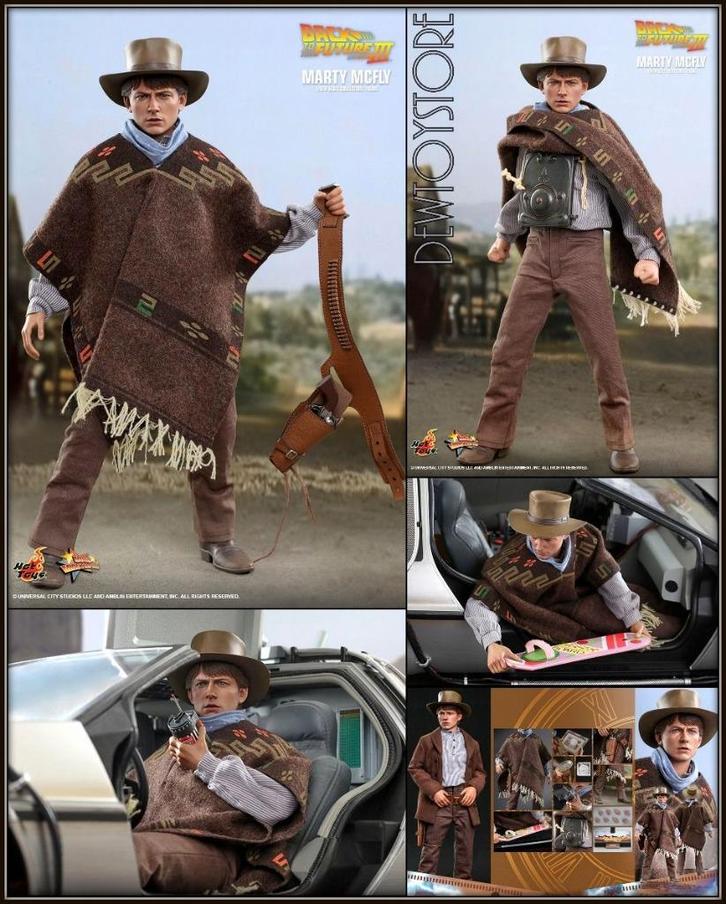 <𝗜𝗡 𝗦𝗧𝗢𝗖𝗞> Hot Toys - MMS616 Marty McFly, Verzamelen, Poppetjes en Figuurtjes, Nieuw, Verzenden
