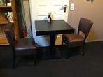 Bistrotafel met 2 stoelen, Ophalen, Gebruikt, Meubilair