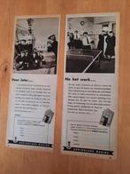 KONINKLIJKE MARINE - ADVERTENTIES UIT TIJDSCHRIFT 1955, Verzamelen, Overige Verzamelen, Gebruikt, Verzenden