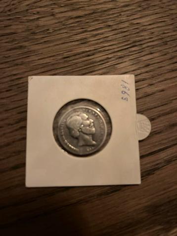 Zilveren 1/2 Gulden Willem III 1863 beschikbaar voor biedingen