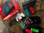 Nintendo Switch met extra's, incl bon, Ophalen, Zo goed als nieuw, Met 2 controllers, Switch Original