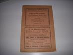 Programma Rotterdamse cabaret & operette vereniging 1927, Verzamelen, Muziek, Artiesten en Beroemdheden, Gebruikt, Boek, Tijdschrift of Artikel