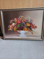 Mooie schilderij hand geschilderd, Huis en Inrichting, Woonaccessoires | Schilderijen, Tekeningen en Foto's, Ophalen, Zo goed als nieuw