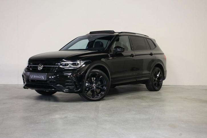 Volkswagen Tiguan Allspace 7p 2.0 TSI Black Style Leer Pano, Auto's, Volkswagen, Te koop, Tiguan, 4x4, ABS, Airbags, Android Auto