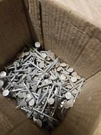 Aluminium leinagels spijkers 1kilo  60mm lang 4mm dik, Spijkers, Zo goed als nieuw, Ophalen