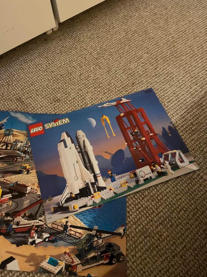 Lego Verzameling: Space Shuttle, Hijskraan, Technic + Losse, Kinderen en Baby's, Speelgoed | Duplo en Lego, Gebruikt, Ophalen of Verzenden