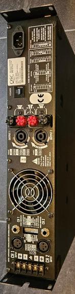 QSC RMX1850HD & CREST CKS 400, Ophalen of Verzenden, Gebruikt, Minder dan 500 watt, P.A.