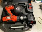 Black & Decker boormachine, Ophalen of Verzenden, Gebruikt, Boor- en Schroefmachine, Variabele snelheid