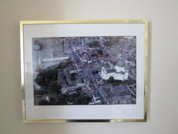 Luchtfoto Kleur Centrum Oudenbosch Basiliek St Louis St Anna beschikbaar voor biedingen