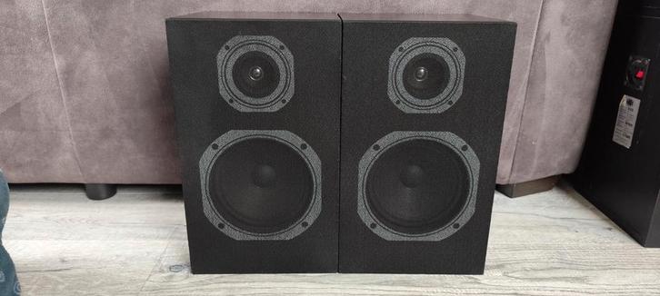 Speakers 22x21x37, Audio, Tv en Foto, Luidsprekers, Gebruikt, Front, Rear of Stereo speakers, Minder dan 60 watt, Overige merken