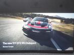 Porsche 911 991 GT2 RS Clubsport Brochure, Ophalen of Verzenden, Zo goed als nieuw, Porsche