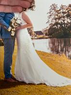 Bruidsjurk 36/38, Ophalen, Zo goed als nieuw, Wit, Trouwjurk