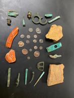 Lot 5 Romeinse bodemvondsten, Antiek en Kunst, Ophalen of Verzenden, Brons