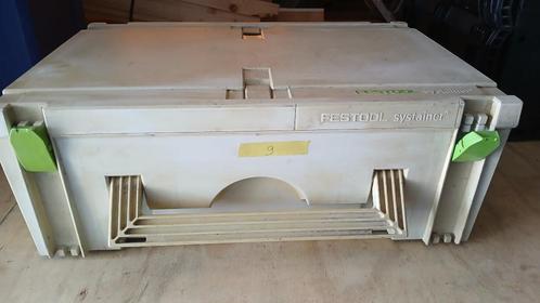 Protool Festool Classic systainers gereedschapskoffers box, Doe-het-zelf en Verbouw, Gereedschapskisten, Gebruikt, Ophalen of Verzenden