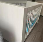 Alaska II Ledikant 60x120 Hoogglans Wit, Ophalen, Zo goed als nieuw, Ledikant