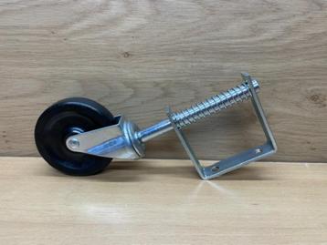 Hekwiel met veer 100mm 57kg. beschikbaar voor biedingen