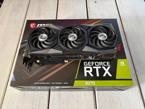 Nvidia Geforce RTX 3070 - MSI Gaming x Trio - 8GB, Computers en Software, Videokaarten, Zo goed als nieuw, Nvidia, PCI-Express 4.0