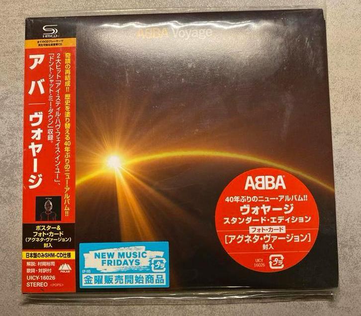 ABBA Voyage Japan SHM-CD - Nieuw!, Cd's en Dvd's, Cd's | Pop, Nieuw in verpakking, 2000 tot heden, Ophalen of Verzenden