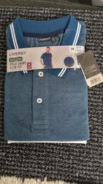 LIVERGY Polo Shirt - Maat M - Blauw - Nieuw, Kleding | Heren, Nieuw, Ophalen of Verzenden, LIVERGY, Maat 48/50 (M)
