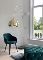 Made gouden vloerlamp., Ophalen, Zo goed als nieuw
